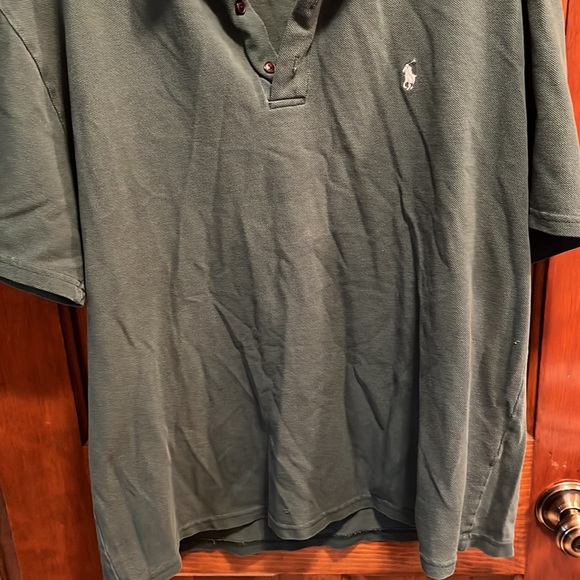 Vintage Polo By Ralph Lauren Green Short Sleeve Polo Shirt. Mens XL. - Picture 4 of 6